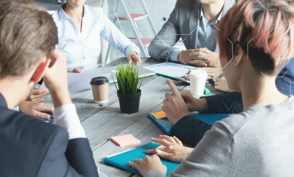 business working on first-data party strategy