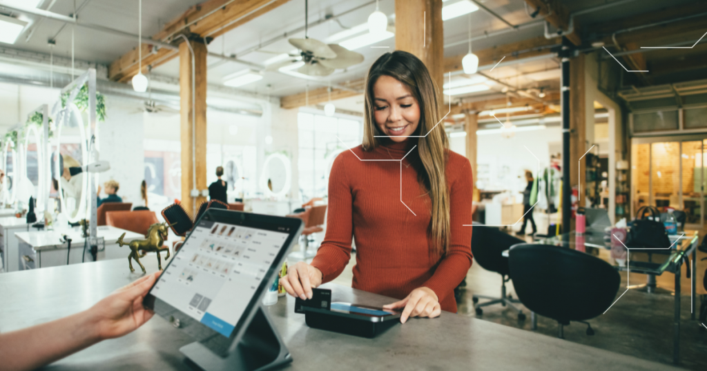 customer buying product